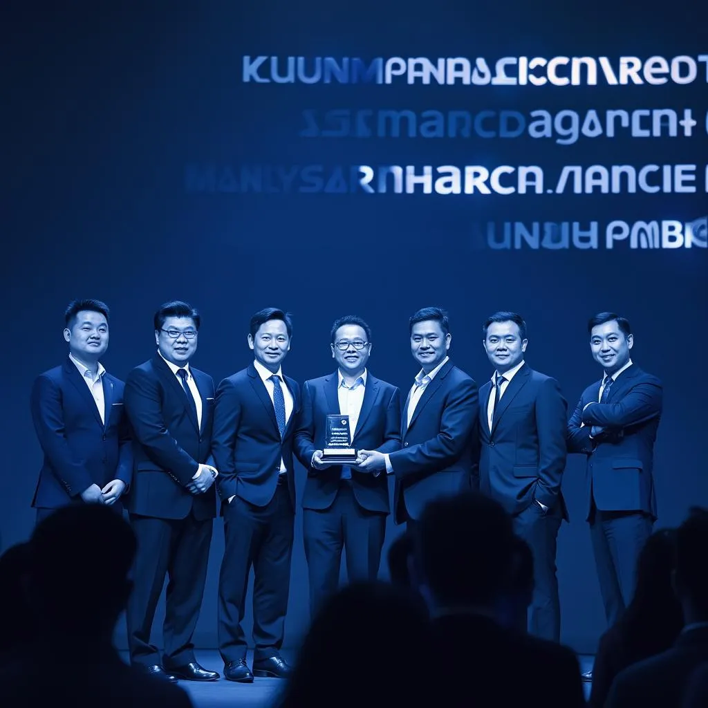 Award ceremony recognition